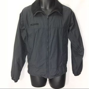COLUMBIA Men Size M Hiking Full Zip Lined Jacket